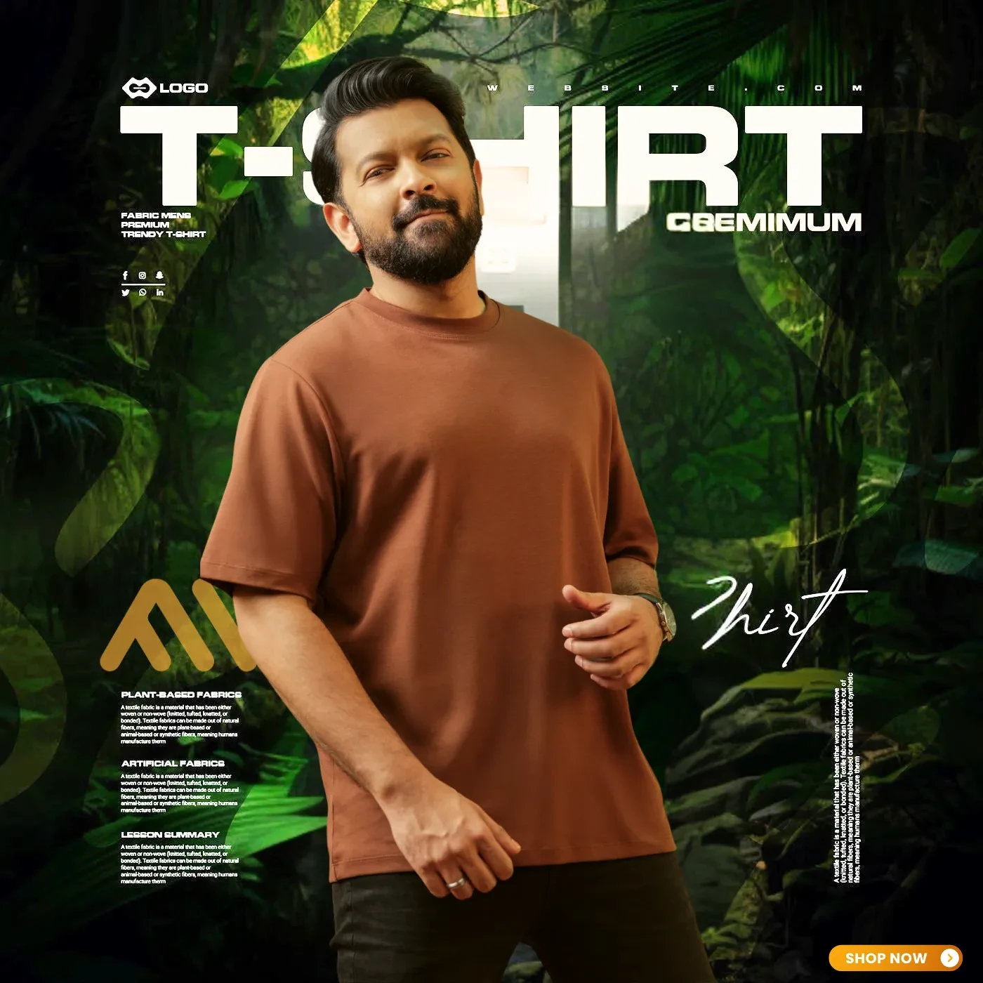 Drop Shoulder T-Shirt